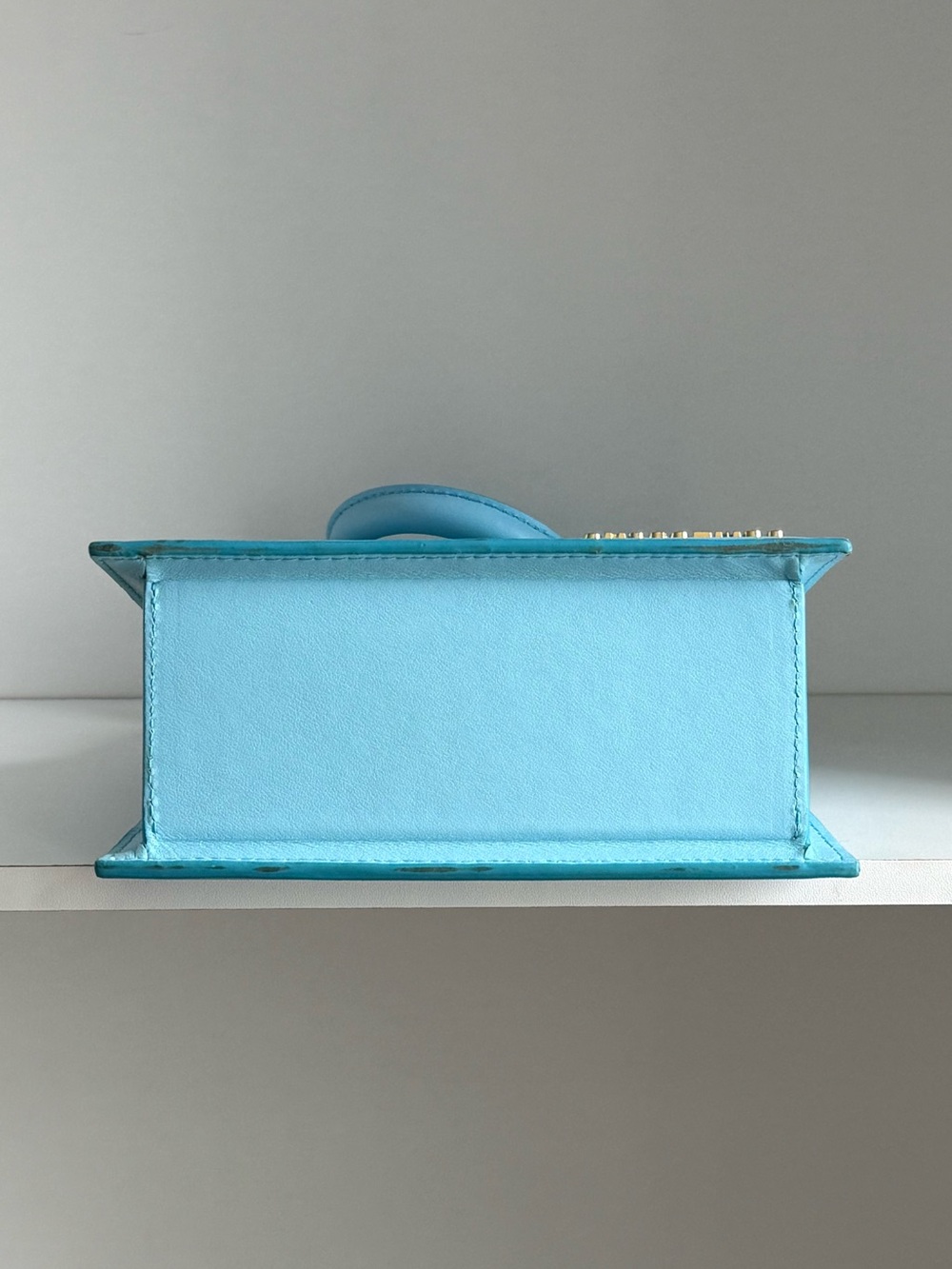 Jacquemus Le Chiquito Small Bag – Light Blue Leather - Picture 15 of 16